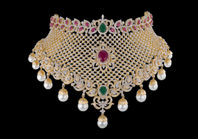 Necklace - Crown Chocker